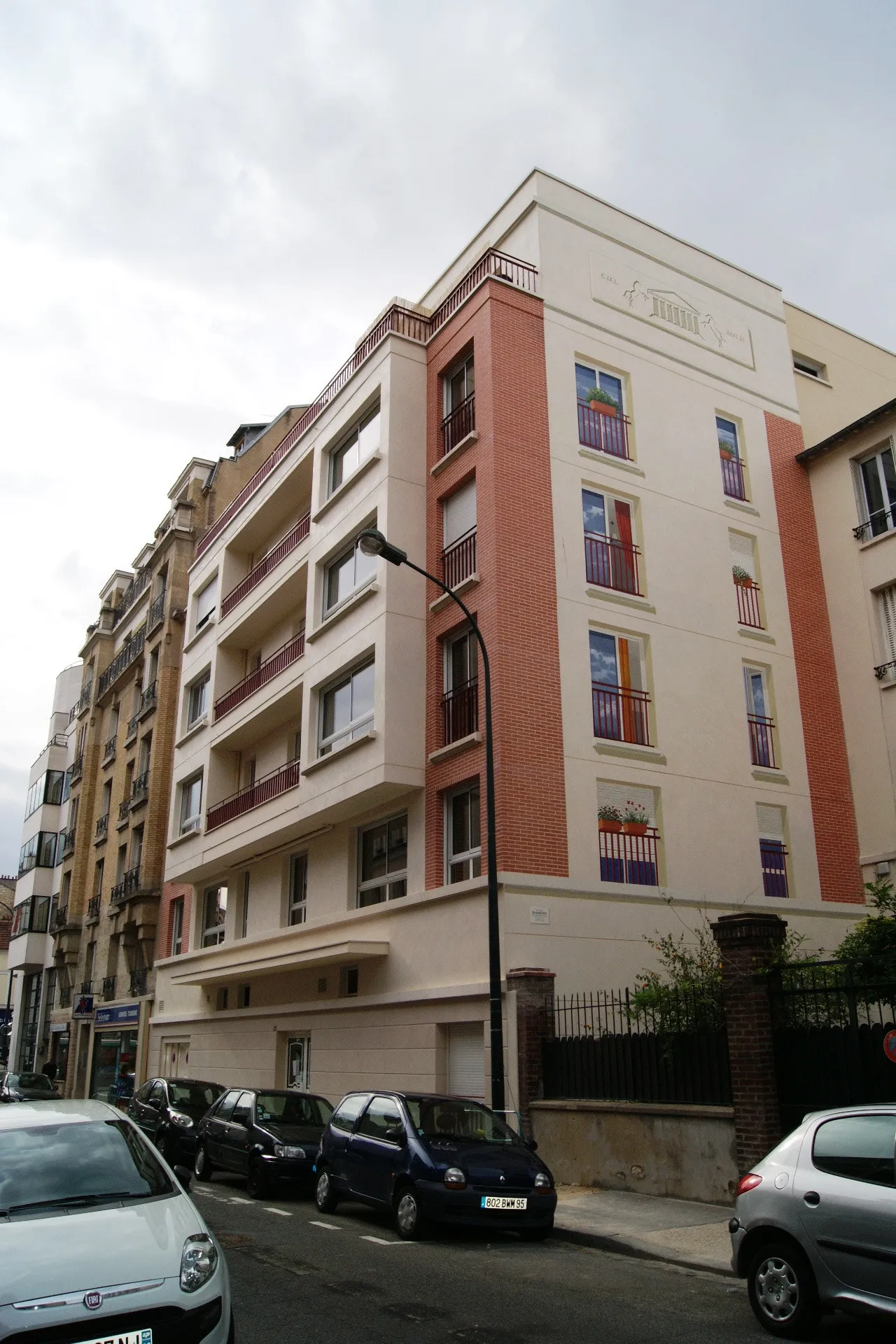Immeuble réalisé par SIML au 25 rue Bapst, Asnières-sur-Seine