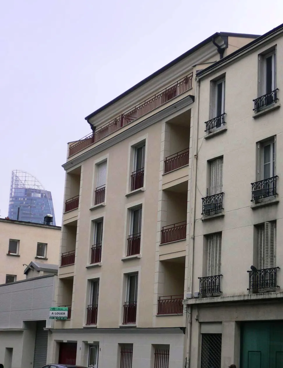 Immeuble réalisé par SIML au 5 rue de l'Alma, Courbevoie