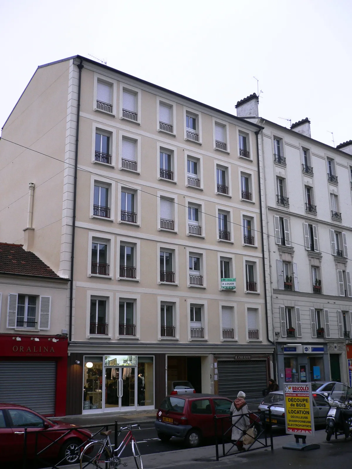 Immeuble réalisé par SIML au 71 rue de Bezons, Courbevoie