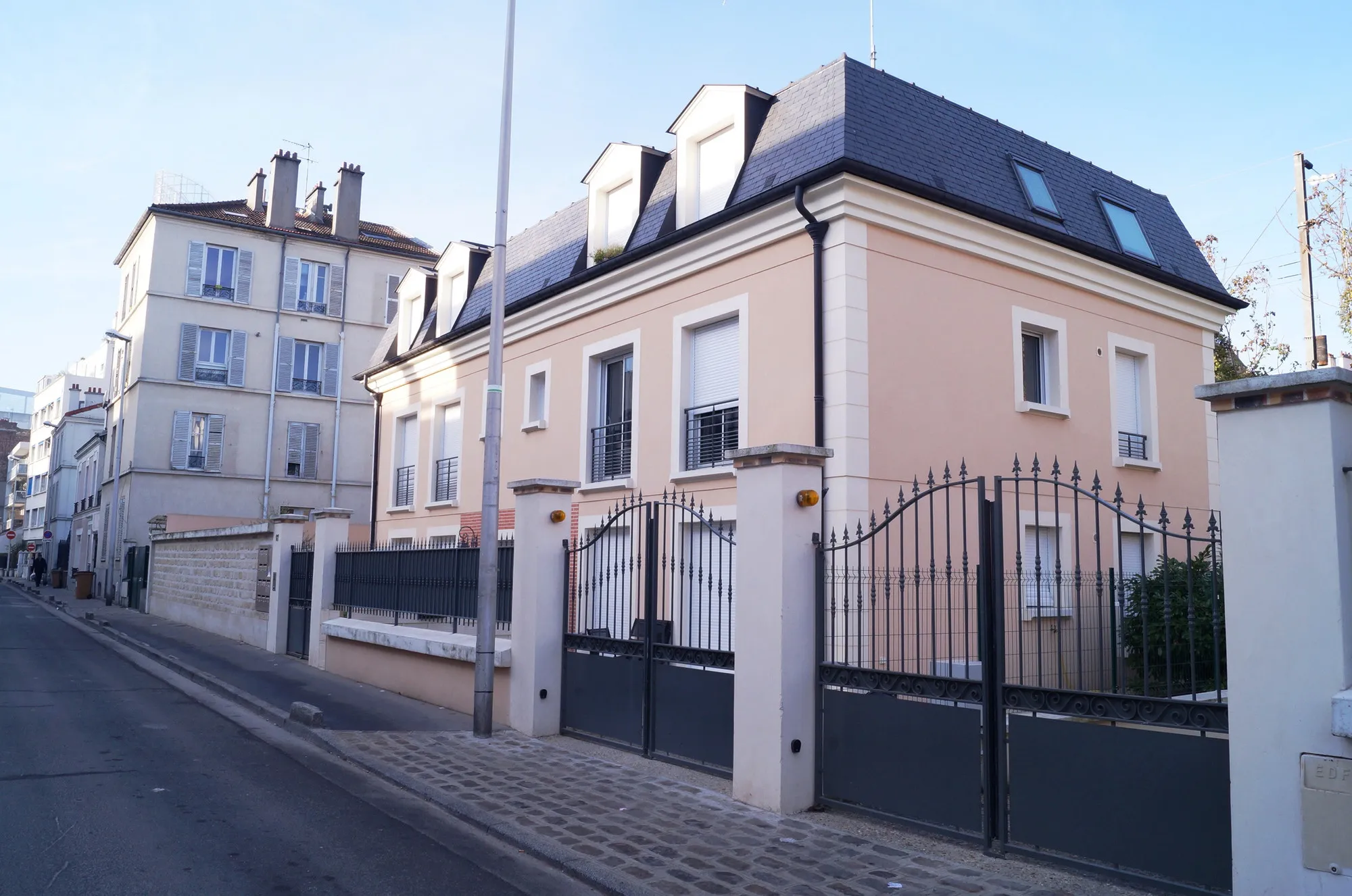 Immeuble réalisé par SIML au 87 rue du Capitaine Guynemer, Courbevoie
